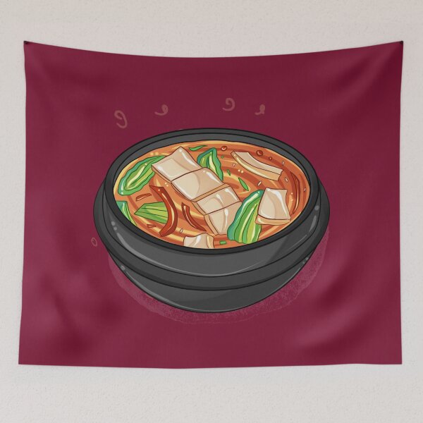Item preview, Korean Soybean Paste Stew Doenjang-jjigae designed and sold by Keffy.