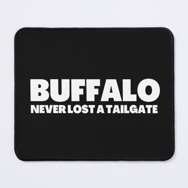 Item preview, Vintage Buffalo never lost a tailgate Bold Typography  designed and sold by garniturex.
