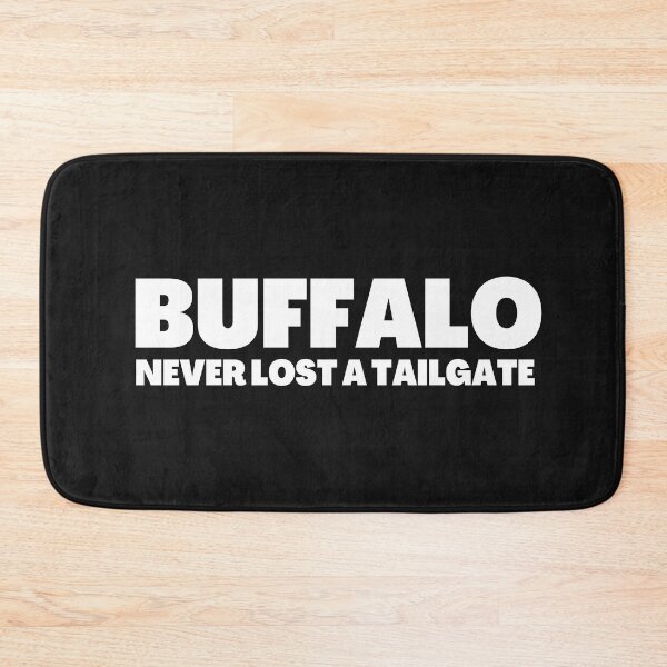 Item preview, Vintage Buffalo never lost a tailgate Bold Typography  designed and sold by garniturex.