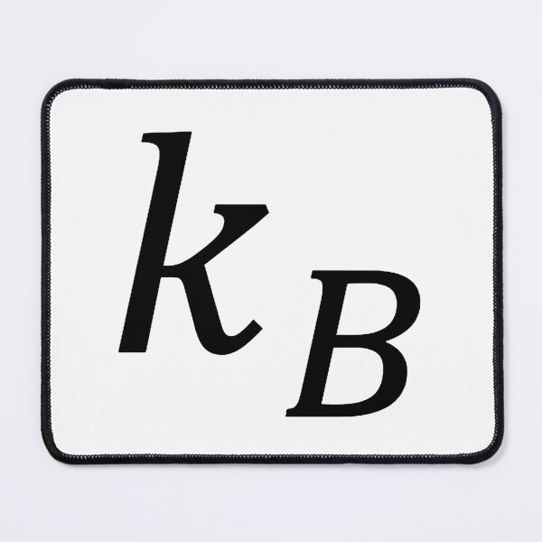 Item preview, Boltzmann constant designed and sold by NoetherSym.