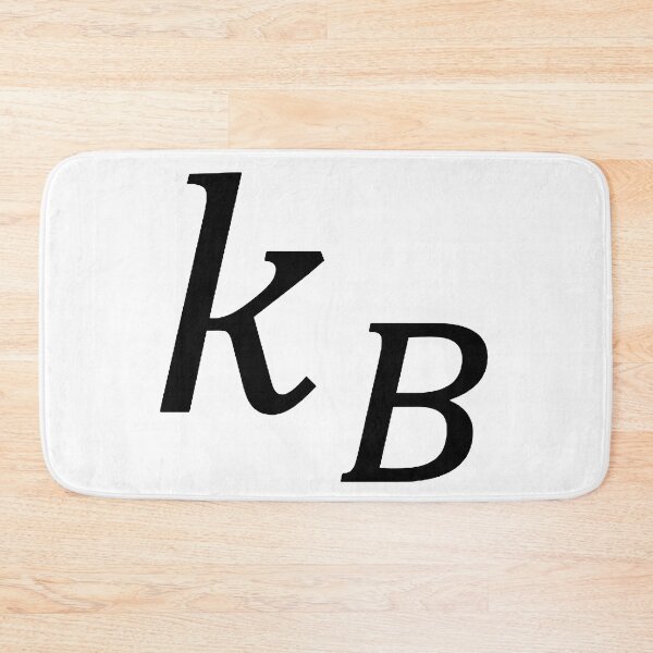 Item preview, Boltzmann constant designed and sold by NoetherSym.
