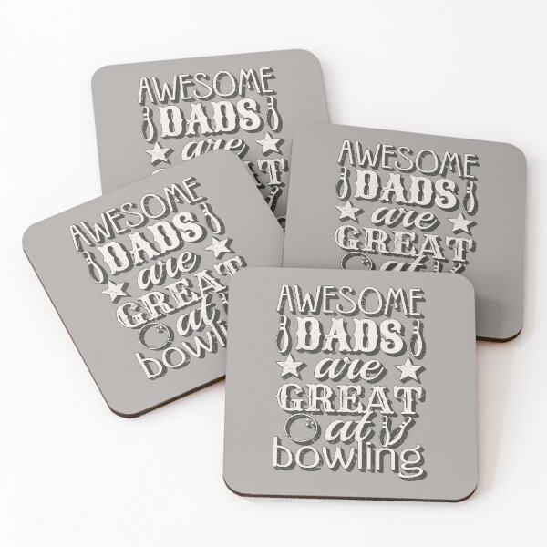 Item preview, Distressed Style Awesome Dads Are Great At Bowling, Great Design For Cool Dads, Perfect For Father's Day designed and sold by TrulyEpoque.