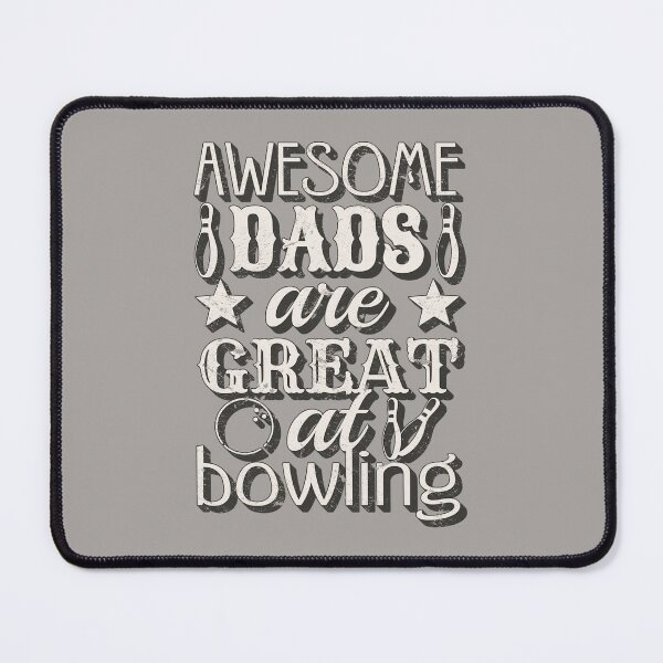 Item preview, Distressed Style Awesome Dads Are Great At Bowling, Great Design For Cool Dads, Perfect For Father's Day designed and sold by TrulyEpoque.