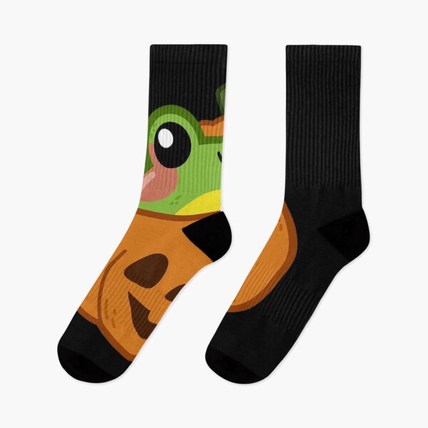 Item preview, Frog in Pumpkin designed and sold by KairukuArt.