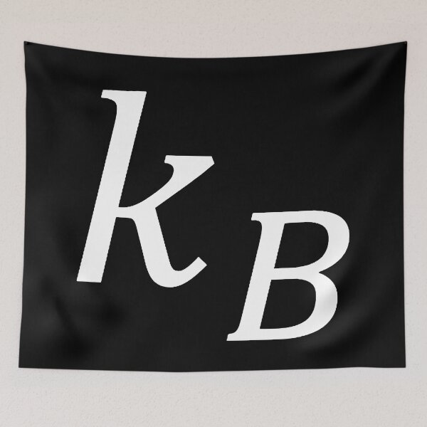 Item preview, Boltzmann constant dark version designed and sold by NoetherSym.