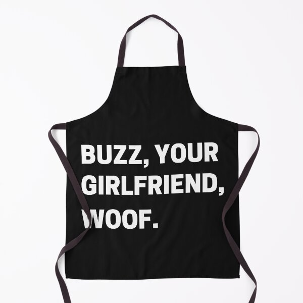 Item preview, Vintage Buzz Your Girl friend woof Bold Typography designed and sold by garniturex.