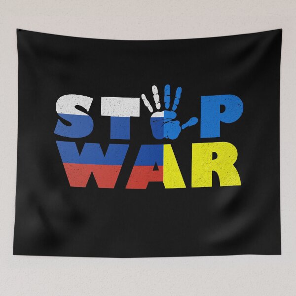 Item preview, Russia Vs Ukraine Stop War | Russia And Ukrain Peace designed and sold by tsse.
