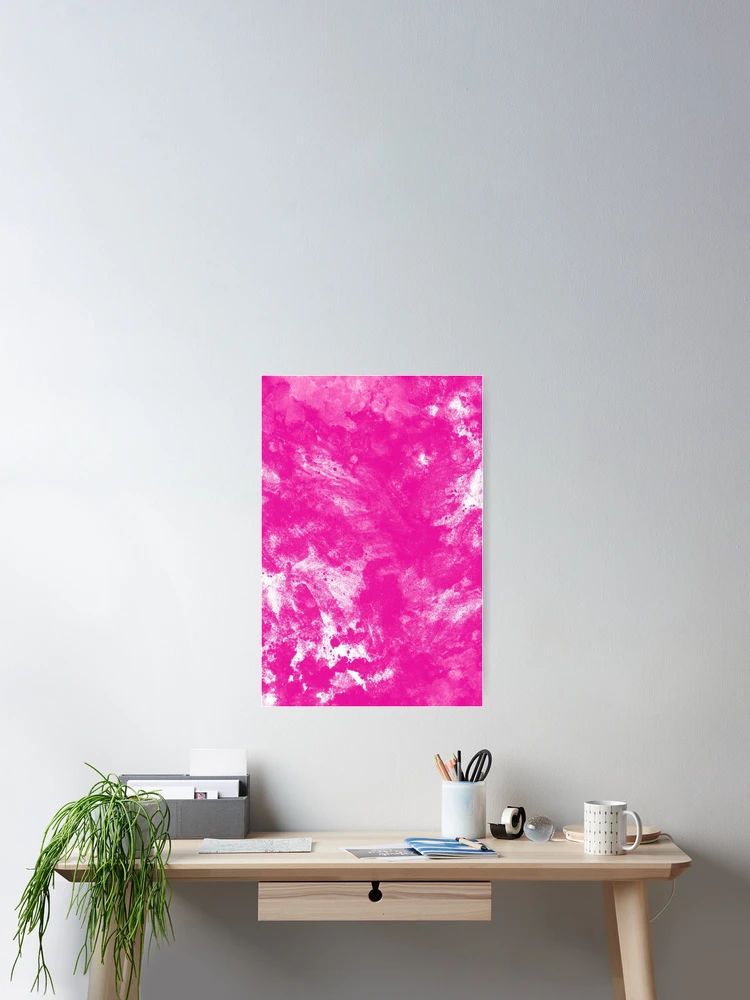 Aperçu 2 sur 3. Poster avec l'œuvre Solid Color Abstract Pantone® Rouge Rhodamine C créée et vendue par Single Color Studio.