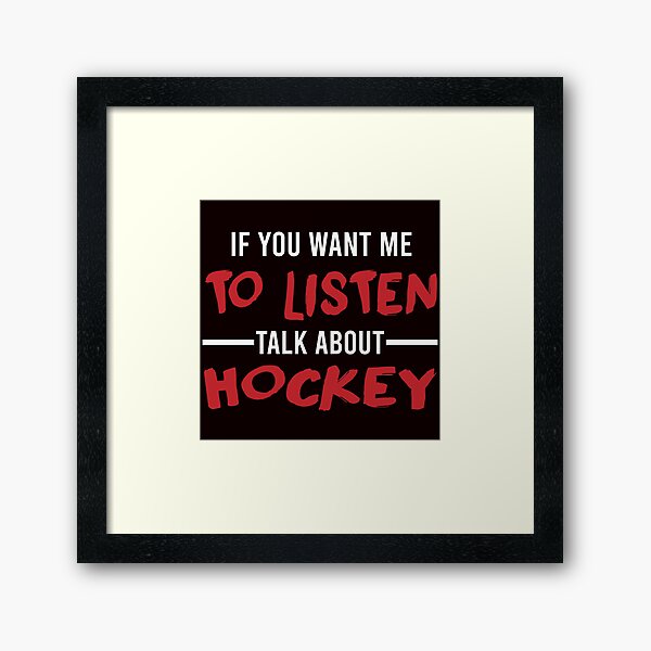 Item preview, Parlez du hockey, du hockey drôle, de l'amour du hockey designed and sold by Aerial Addicts.
