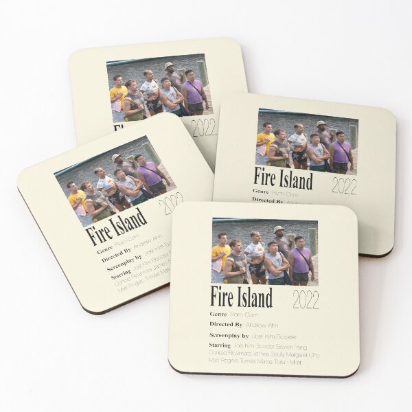 Item preview, Fire Island Poster designed and sold by tlee322.