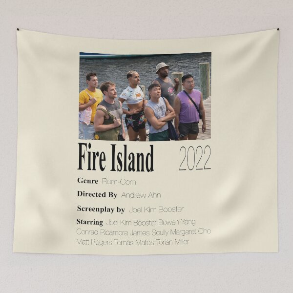 Item preview, Fire Island Poster designed and sold by tlee322.