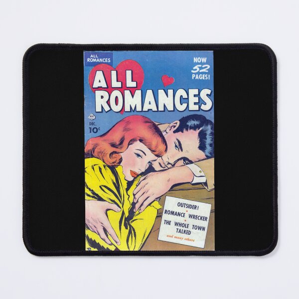 Item preview, All Romances Vintage Comic Book Cover Sticker designed and sold by lelaalicesr.