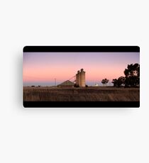 silos at dooen Canvas Print