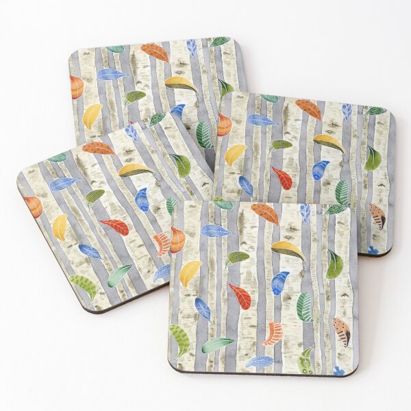 Item preview, Delicate Falling feathers in a forest designed and sold by LizzyLimeEye.