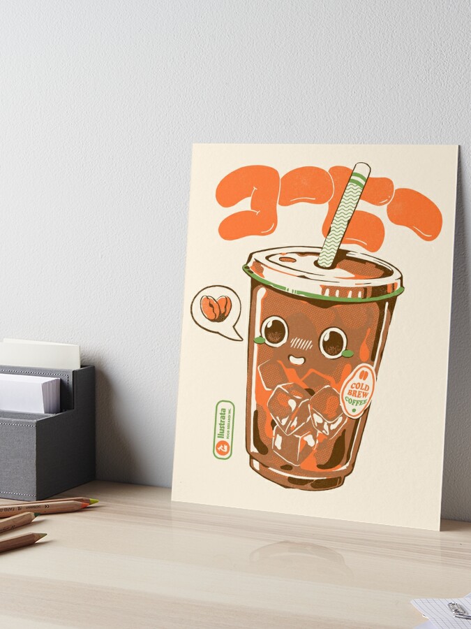 Cute Cold Brew Coffee Accessories Greeting Card