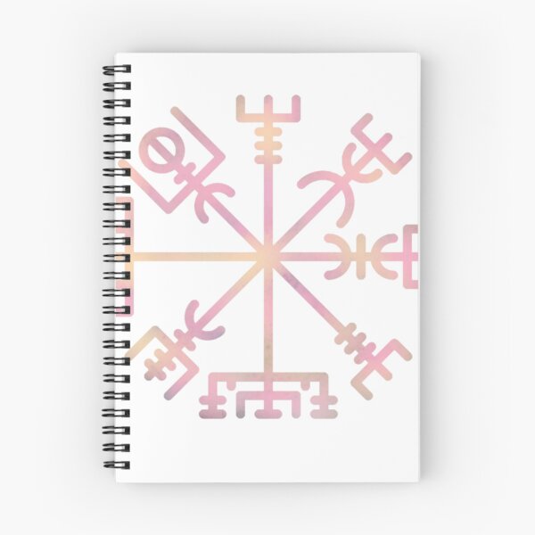 Item preview, Pink and Yellow Vegvisir designed and sold by Dead1bird.