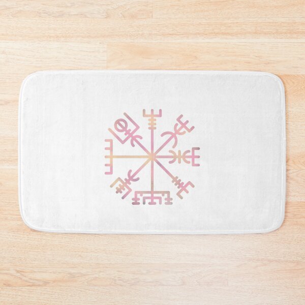 Item preview, Pink and Yellow Vegvisir designed and sold by Dead1bird.