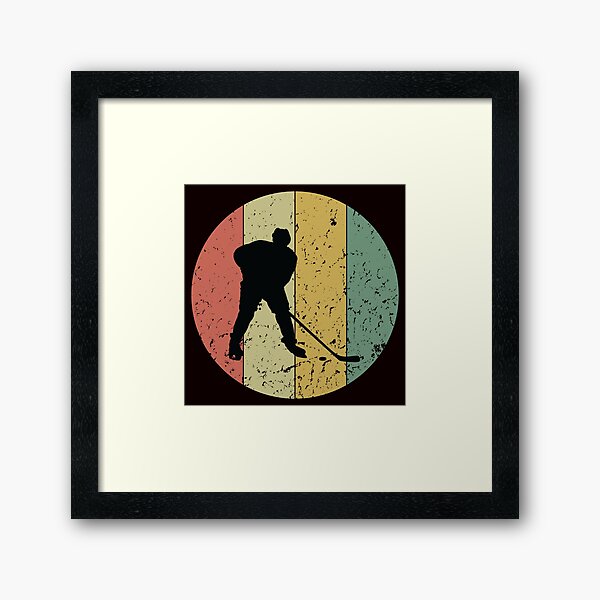 Item preview, Joueur de hockey vintage rétro, hockey drôle, amour du hockey designed and sold by Aerial Addicts.