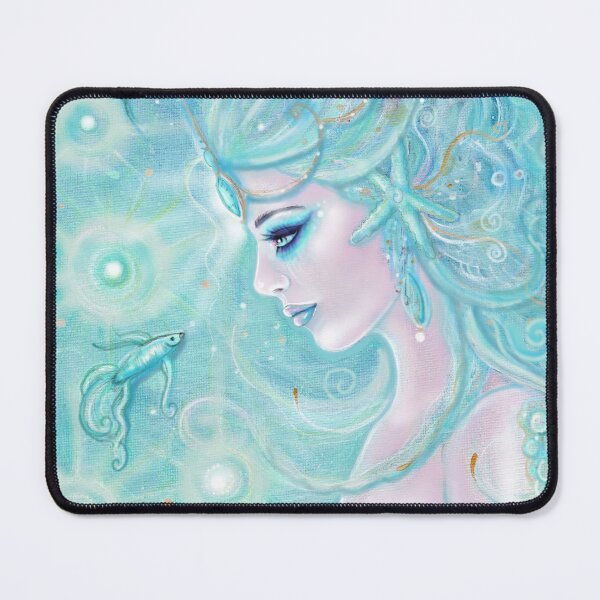 Item preview, Aquamarina fantasy mermaid by Renee Lavoie designed and sold by Renee Lavoie.