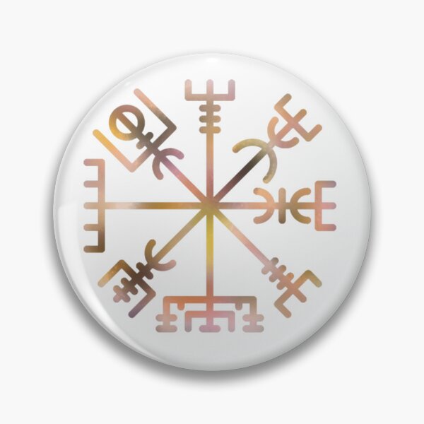 Item preview, Pink and Golden Vegvisir designed and sold by Dead1bird.