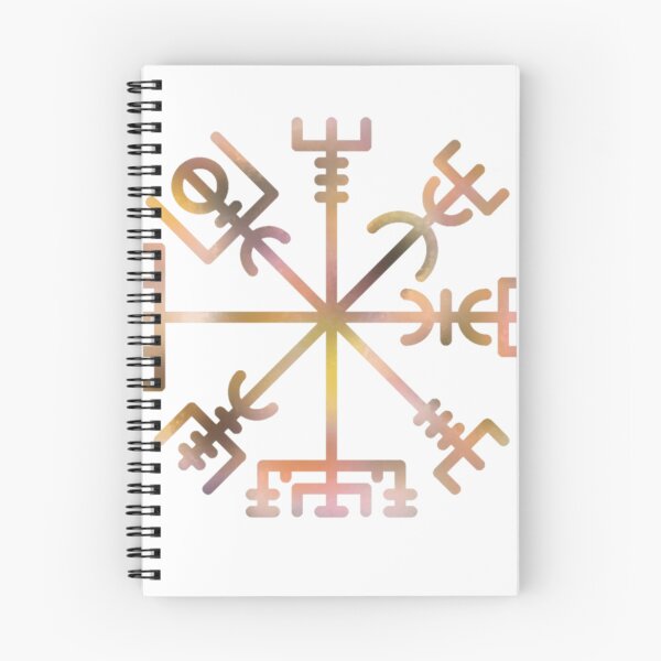 Item preview, Pink and Golden Vegvisir designed and sold by Dead1bird.