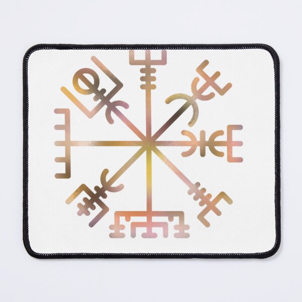 Item preview, Pink and Golden Vegvisir designed and sold by Dead1bird.