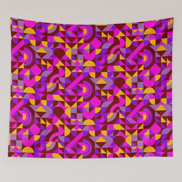 Item preview, geometric colorful patterns conceptual Art - Abstract Neo Geo graphic design designed and sold by Design Repo.