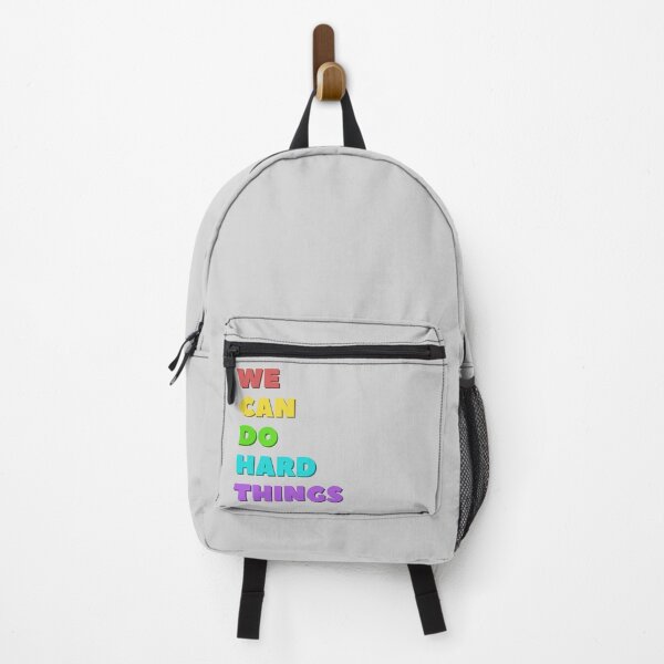Item preview, We Can Do Hard Things (Rainbow) designed and sold by EmiMills.