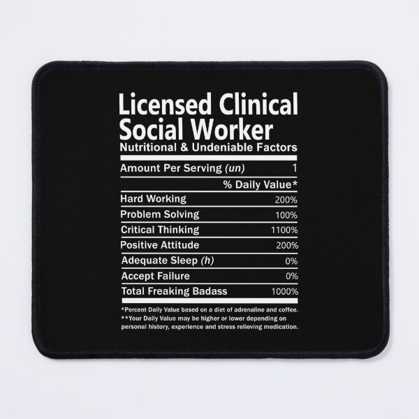 Item preview, Licensed Clinical Social Worker T Shirt - Nutritional And Undeniable Factors Gift Item Tee designed and sold by watkinsmat.