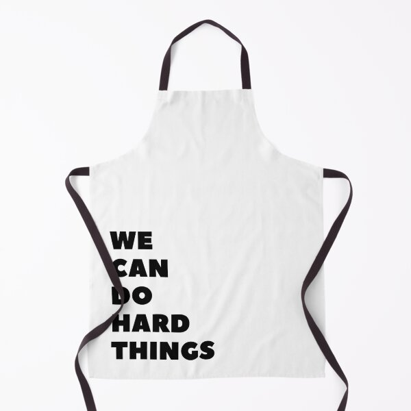 Item preview, We Can Do Hard Things (Black) designed and sold by EmiMills.