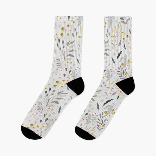 Item preview,  Floral seamless pattern, berries, petals, twigs on a light background.  designed and sold by UVI-CA.