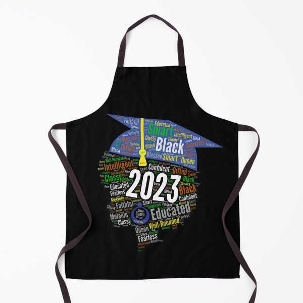 Item preview, Class of 2023 Senior African American Woman Afro With Words designed and sold by blackartmatters.