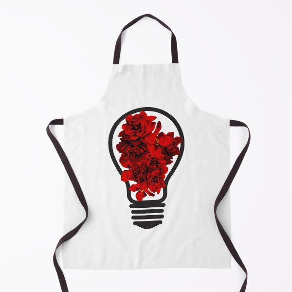 Item preview, Abstract Red Flowers Light Bulb designed and sold by TrueWorth.