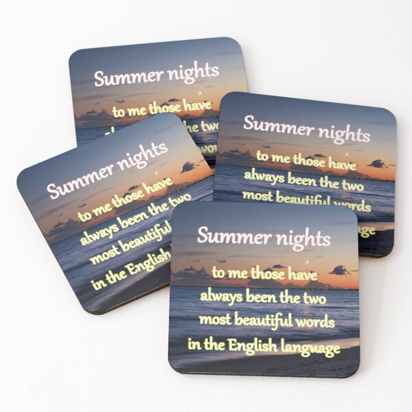 Item preview, Summer nights: to me those have always been the two most beautiful words in the English language designed and sold by Alta-store.