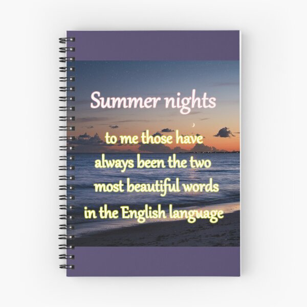 Item preview, Summer nights: to me those have always been the two most beautiful words in the English language designed and sold by Alta-store.