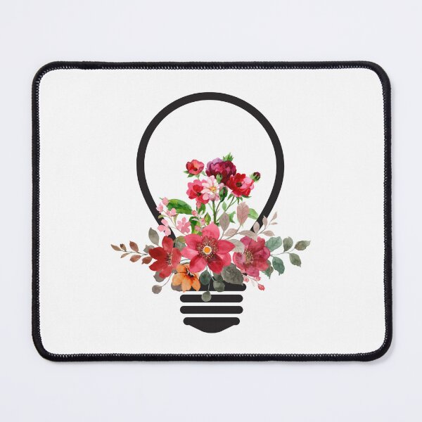 Item preview, Light Bulb with Pink Flowers designed and sold by TrueWorth.