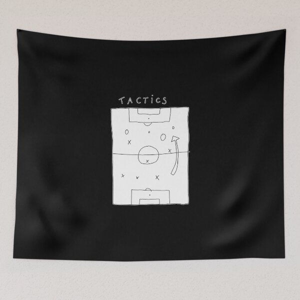 Item preview, Football Tactics T-Shirt Sticker designed and sold by janlzmaude.