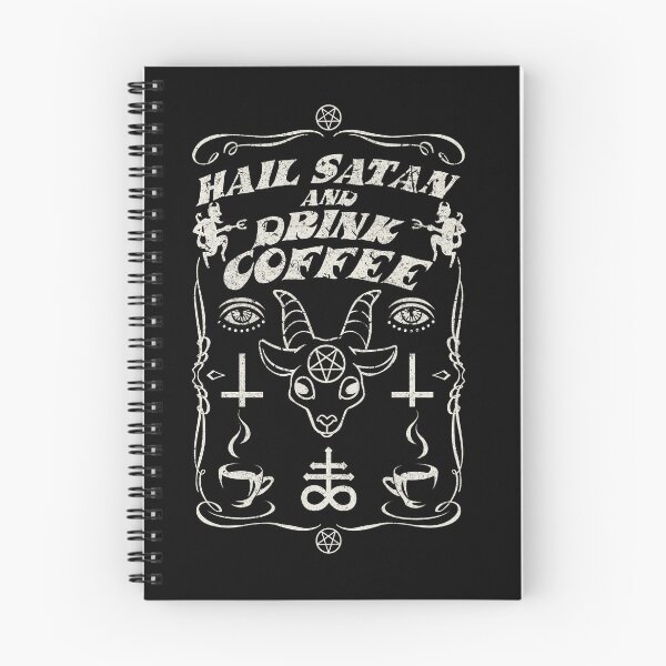 Item preview, Hail Satan and drink coffee designed and sold by boec gear.