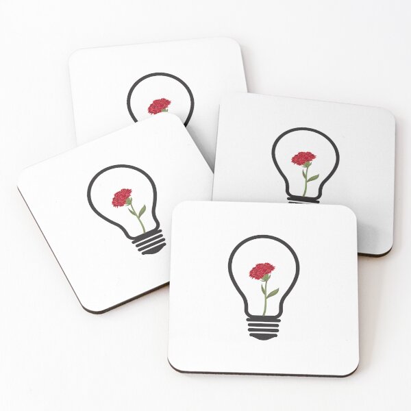Item preview, Abstract Wild Flowers Light Bulb  designed and sold by TrueWorth.