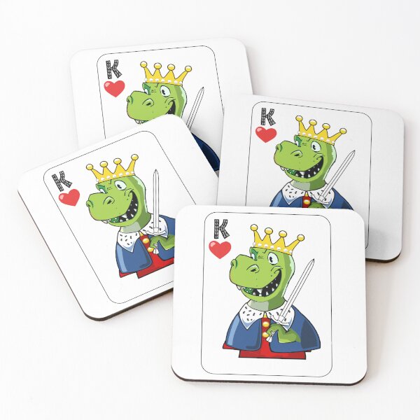 Item preview, Dinosaur, T Rex, King, Monarchy, Funny, Sword, Crown designed and sold by iHeartDinosaurs.