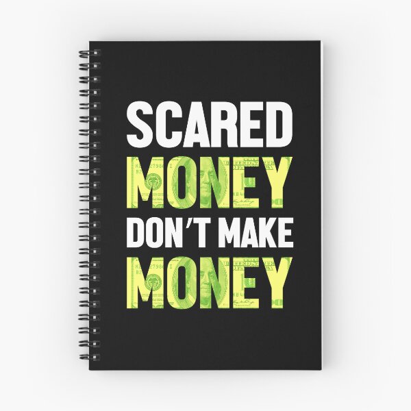 Item preview, Scared Money Don't Make Money - graphic designed and sold by Luhmdesign.