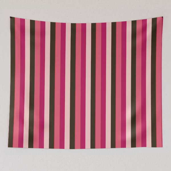 Item preview, Shades of Pink and Brown Striped designed and sold by iampositive.
