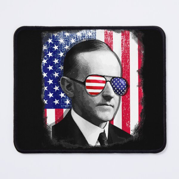 Item preview, Calvin Coolidge US flag shirt 4th of July designed and sold by BriegelWagner.