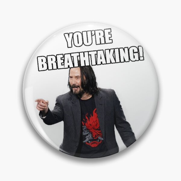 Artikelvorschau, Keanu Reeves, du bist atemberaubend! entworfen und verkauft von XXI-21.