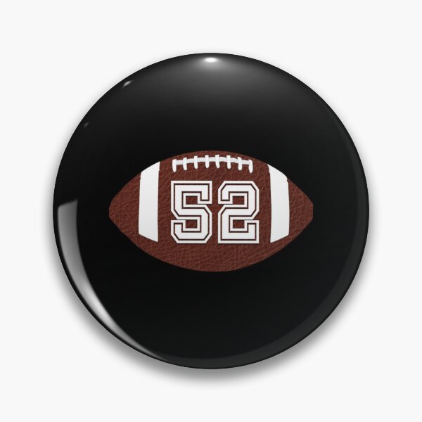 Item preview, American Football Jersey No 52 Uniform Back Number 52 Classic T-Shirt designed and sold by krnnvrstacy.