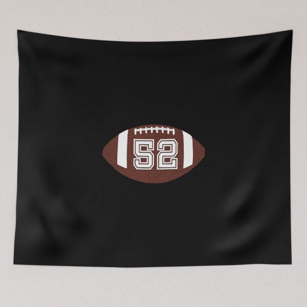 Item preview, American Football Jersey No 52 Uniform Back Number 52 Classic T-Shirt designed and sold by krnnvrstacy.