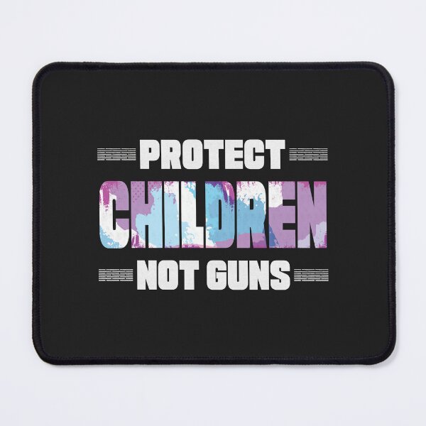 Item preview, protect children not guns - motivational Quote designed and sold by VichallanStudio.