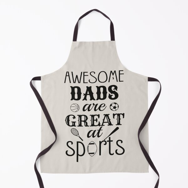 Item preview, Black Text Awesome Dads Are Great At Sports, Great Design For Cool Dads, Perfect For Father's Day designed and sold by TrulyEpoque.