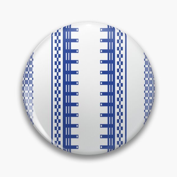 Item preview, geometric asymmetrical blue square pattern designed and sold by March Rider.