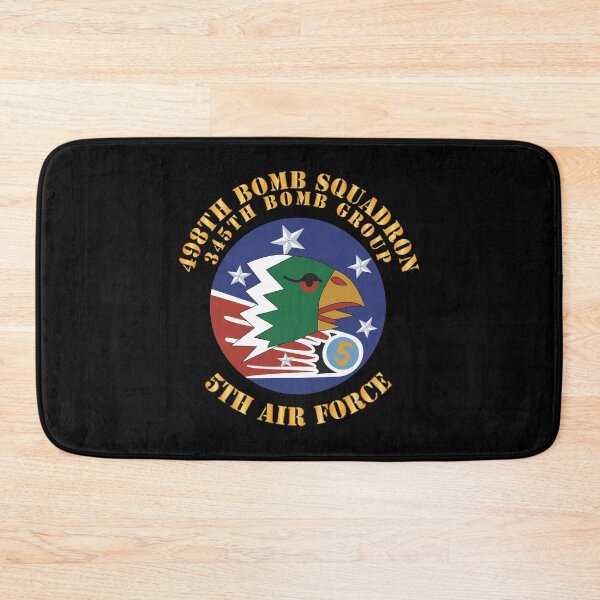 Item preview, SSI - AAF - 5th AF - 345th BG - 498th Bomb Squadron X 300 designed and sold by Military Insignia Products.